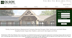 Desktop Screenshot of olsonwindows.com